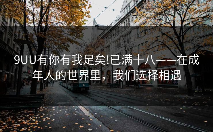 9UU有你有我足矣!已满十八——在成年人的世界里，我们选择相遇